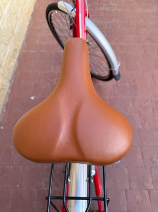 Bici Paseo Wolfbike Treking Roja, nueva