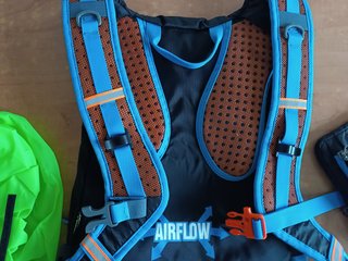 Mochila Trekking ANMEILU 18L Negra/Azul