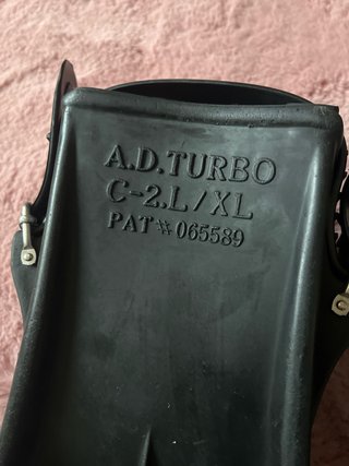 Aletas de buceo Aquarius Turbo. 2.L/XL
