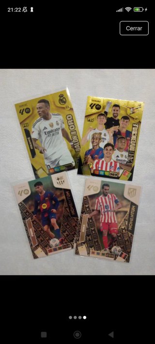 Adrenalyn XL La Liga 2025-2026: Faltas