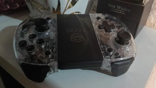 Mando NYXI Hyperion Transparente Nintendo Switch