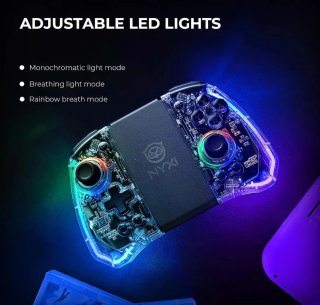 Mando NYXI Hyperion Transparente Nintendo Switch