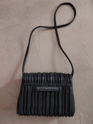 Bolso de hombro Adolfo Dominguez gris