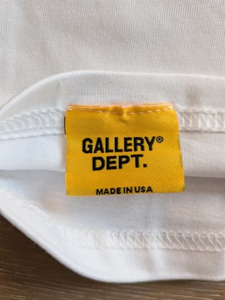 Camiseta Gallery Dept. Blanca Talla M