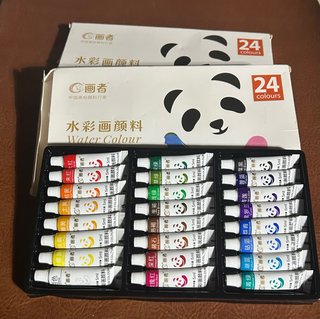2 Paquetes Acuarela Panda 24 Colores