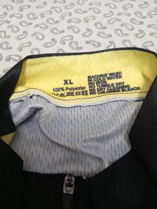Maillot Ciclismo Negro y Azul Talla XL(nuevo)
