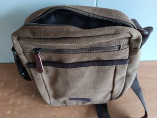 Bolso bandolera marrón Losmile