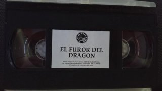 VHS El Furor del Dragón (Bruce Lee)