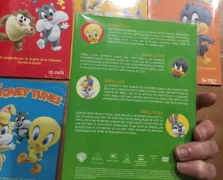 6 DVDs Baby Looney Tunes Español
