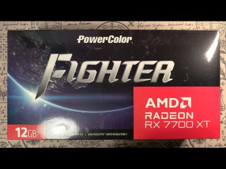 Tarjeta gráfica Powercolor RX 7700 XT Fighter