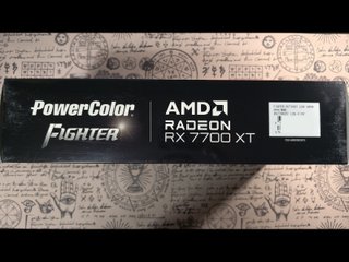 Tarjeta gráfica Powercolor RX 7700 XT Fighter