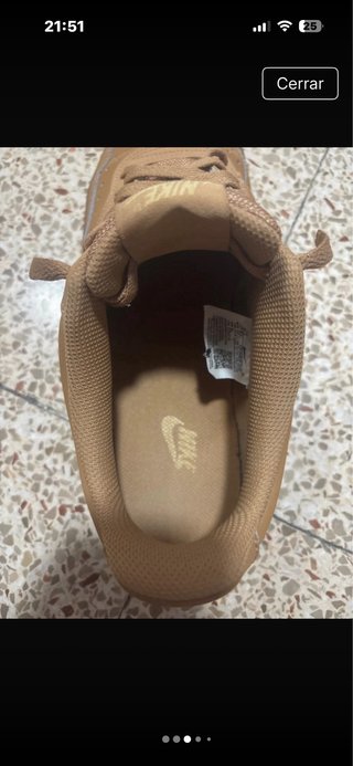 Zapatillas Nike Marrones
