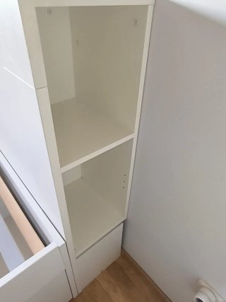 Cama y Cabecero Ikea Brimnes Blanco