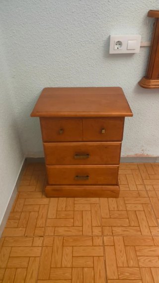 Dormitorio completo madera