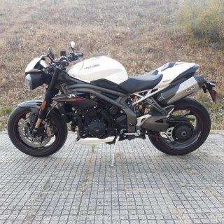Triumph Speed Triple RS 2018 Blanca