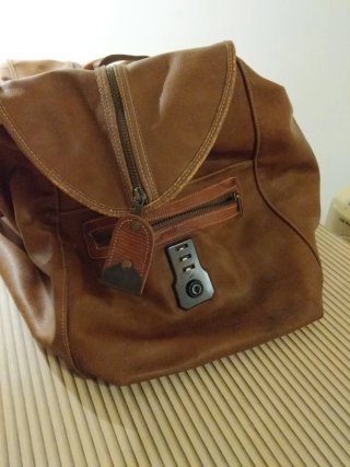 Bolsa vintage piel Golf Club