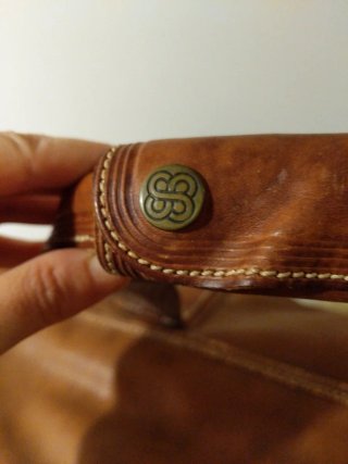 Bolsa vintage piel Golf Club