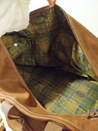Bolsa vintage piel Golf Club