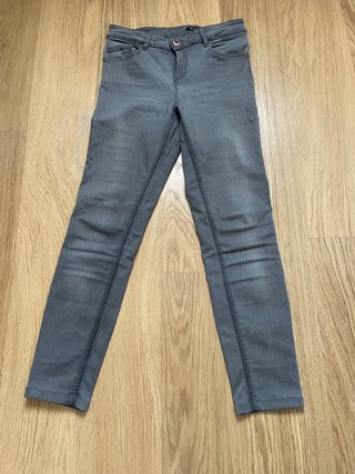 Pantalón Massimo Dutti gris mujer