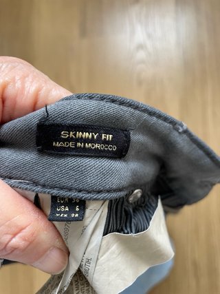 Pantalón Massimo Dutti gris mujer