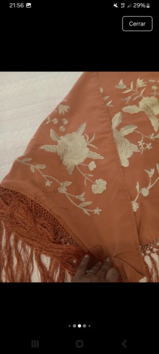 Mantoncillo Flamenco Bordado