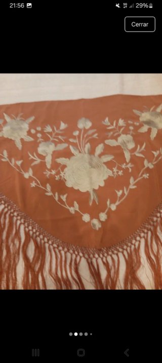 Mantoncillo Flamenco Bordado