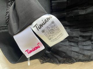 Gonna a ruota in tulle nera