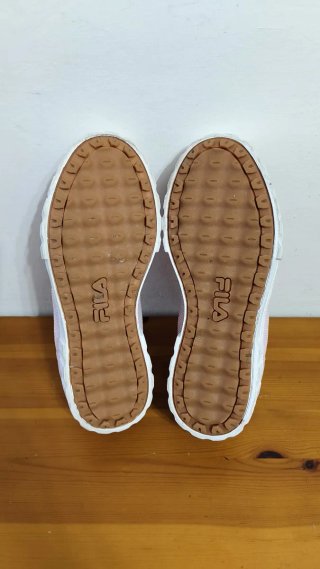Zapatillas Fila Rosa Corduroy Plataforma