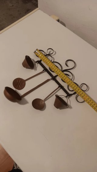 Mini Utensilios Cocina Vintage Cobre