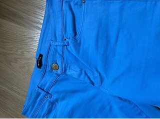 Pantalón Massimo Dutti azul mujer