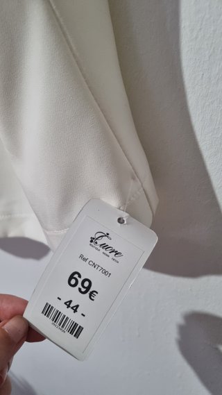 Top fiesta blanco talla 44
