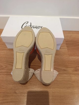 Alpargatas Castañer salmon Talla 40