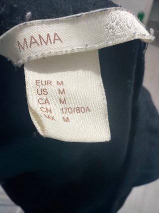 Leggings premamá negros