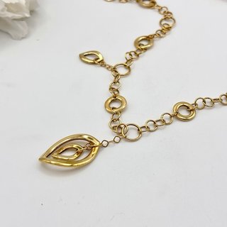 Collar de oro 18kt