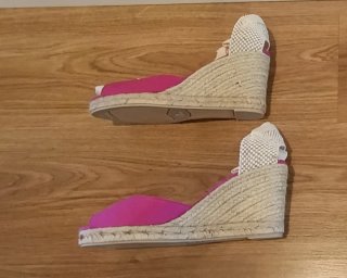 Alpargatas Castañer Fucsia Talla 40
