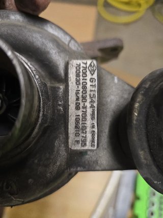 Turbo Renault Scenic 1.9DTI 2000