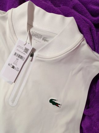 Vestido Tenis Lacoste Blanco
