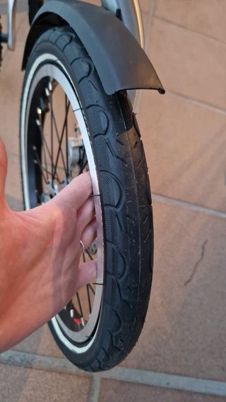 Bicicleta Plegable con Funda