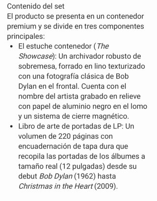 Bob Dylan Archive Box of Vision