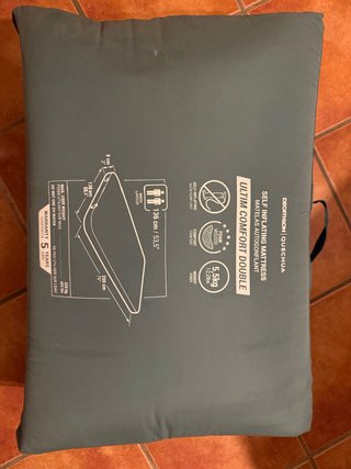 Colchon autohinchable Quechua Doble