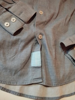 Camicia Calvin Klein Uomo Grigia