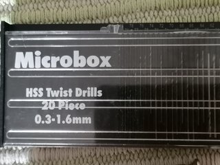 Taladro Manual Microbox con Brocas HSS