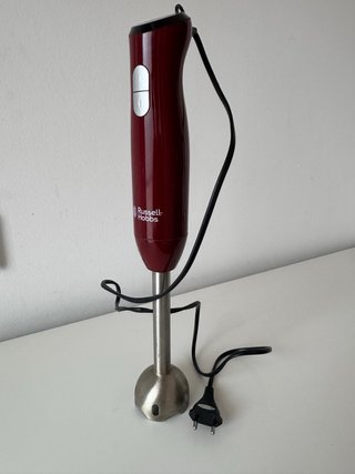 Batidora de mano roja