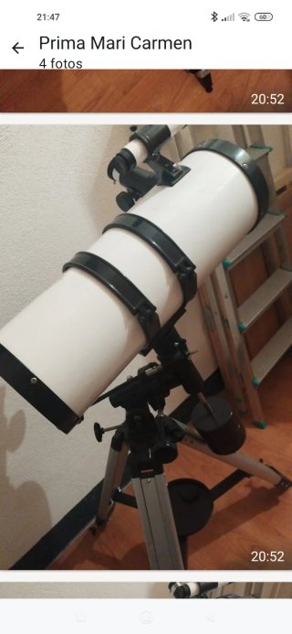Telescopio con trípode