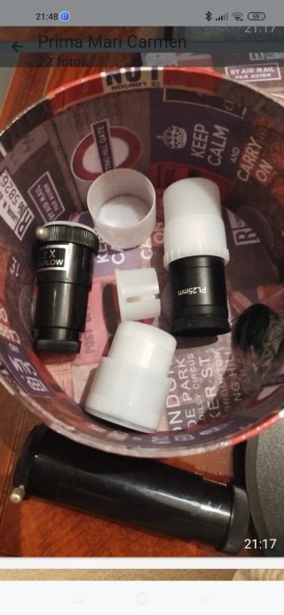 Telescopio con trípode