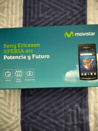 Sony Ericsson Xperia Telefono Vintage Nero