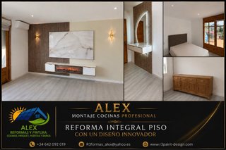REFORMAS INTEGRALES • COCINAS • PARQUET • PUERTA