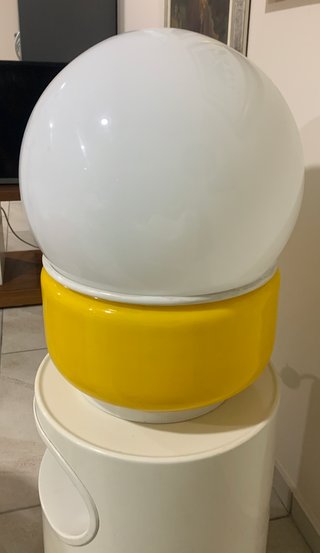 Lampada bicolore anni '70