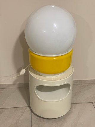 Lampada bicolore anni '70