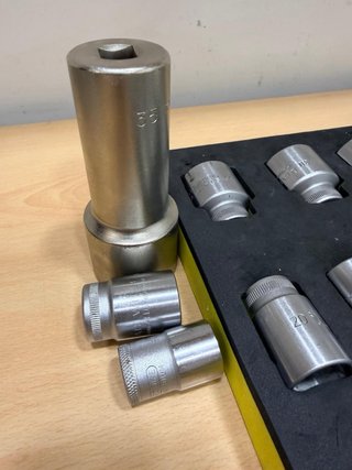 Juego Llave Carraca 1/2”Profesional Gedore